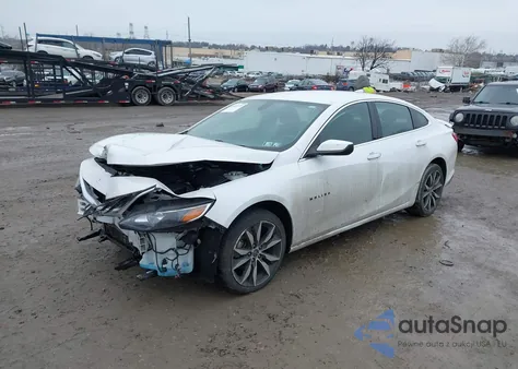 2021 Chevrolet Malibu Fwd Rs из США, поврежденный, VIN 1G1ZG5ST8MF036540